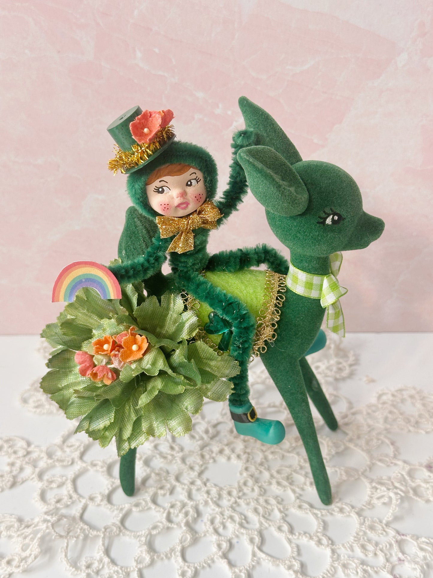 Leprechaun with Fawn