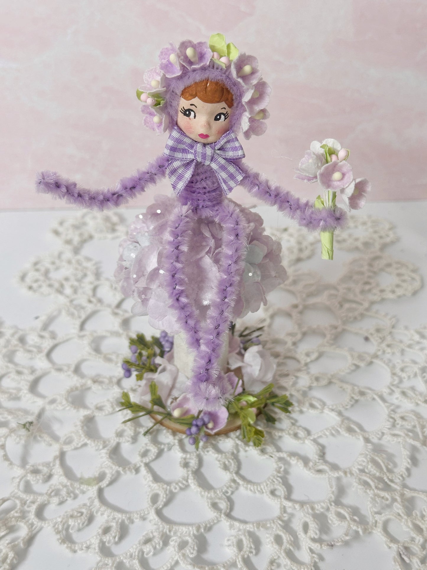 Lavender Mushroom Fairy