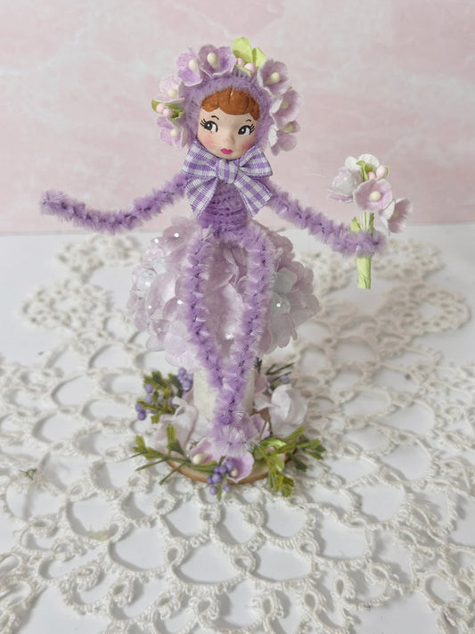 Lavender Mushroom Fairy
