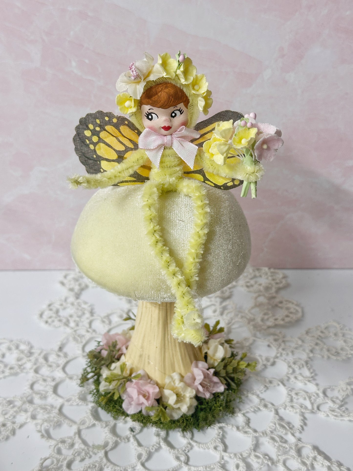 Yellow Mushroom Pixie