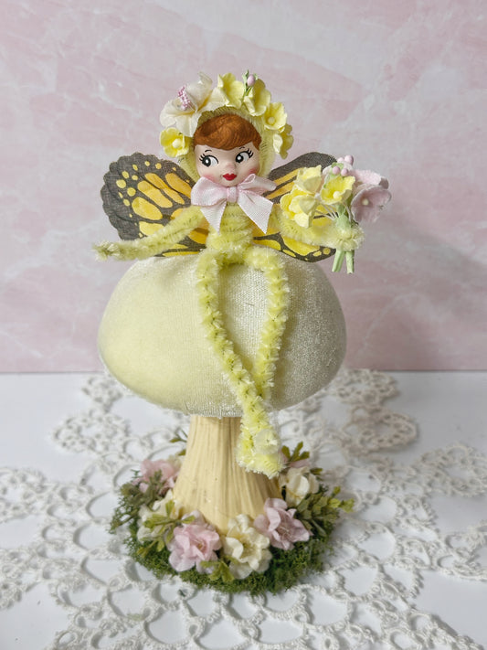 Yellow Mushroom Pixie