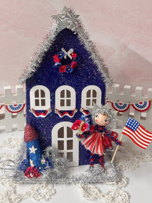 4th of July Glitter House