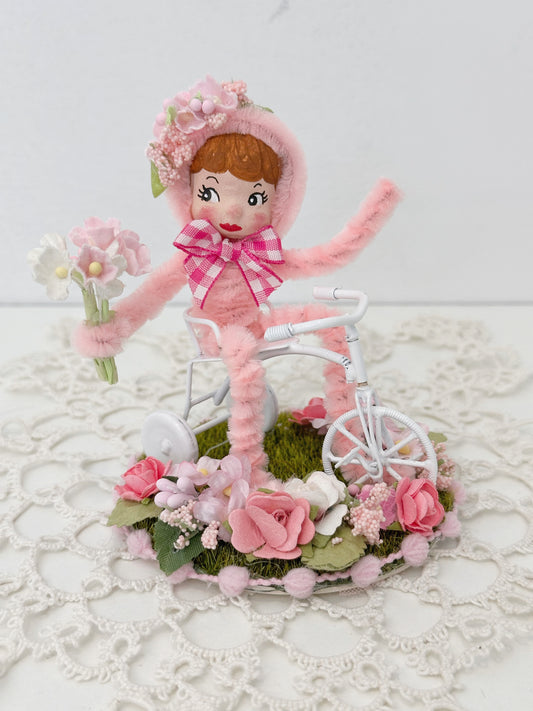 Pink Tricycle Girl