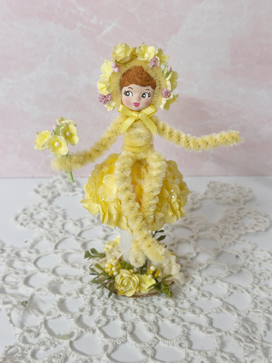 Yellow Mushroom Fairy