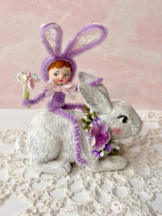 Bunny Girl on Rabbit